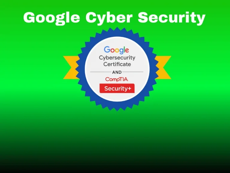 گوگل سائبرسیکیوریٹی پروفیشنل سرٹیفکیٹ