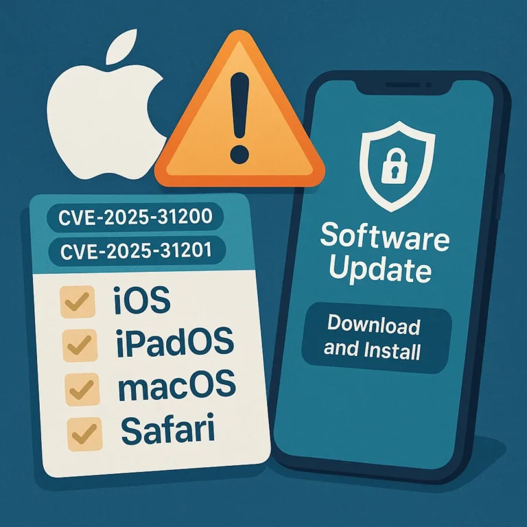 🔒 Apple نے خطرناک خامیوں کو دور کر دیا — صارفین فوری طور پر اپڈیٹ کریں!